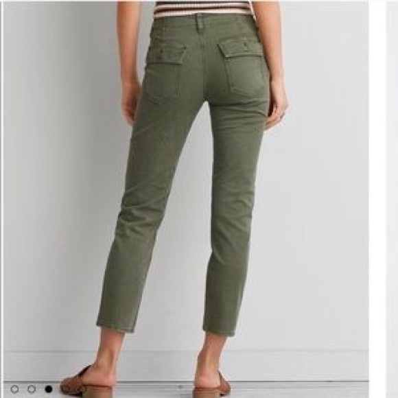 NWOT American Eagle Vintage Hi Rise Chino Pants - Picture 2 of 5